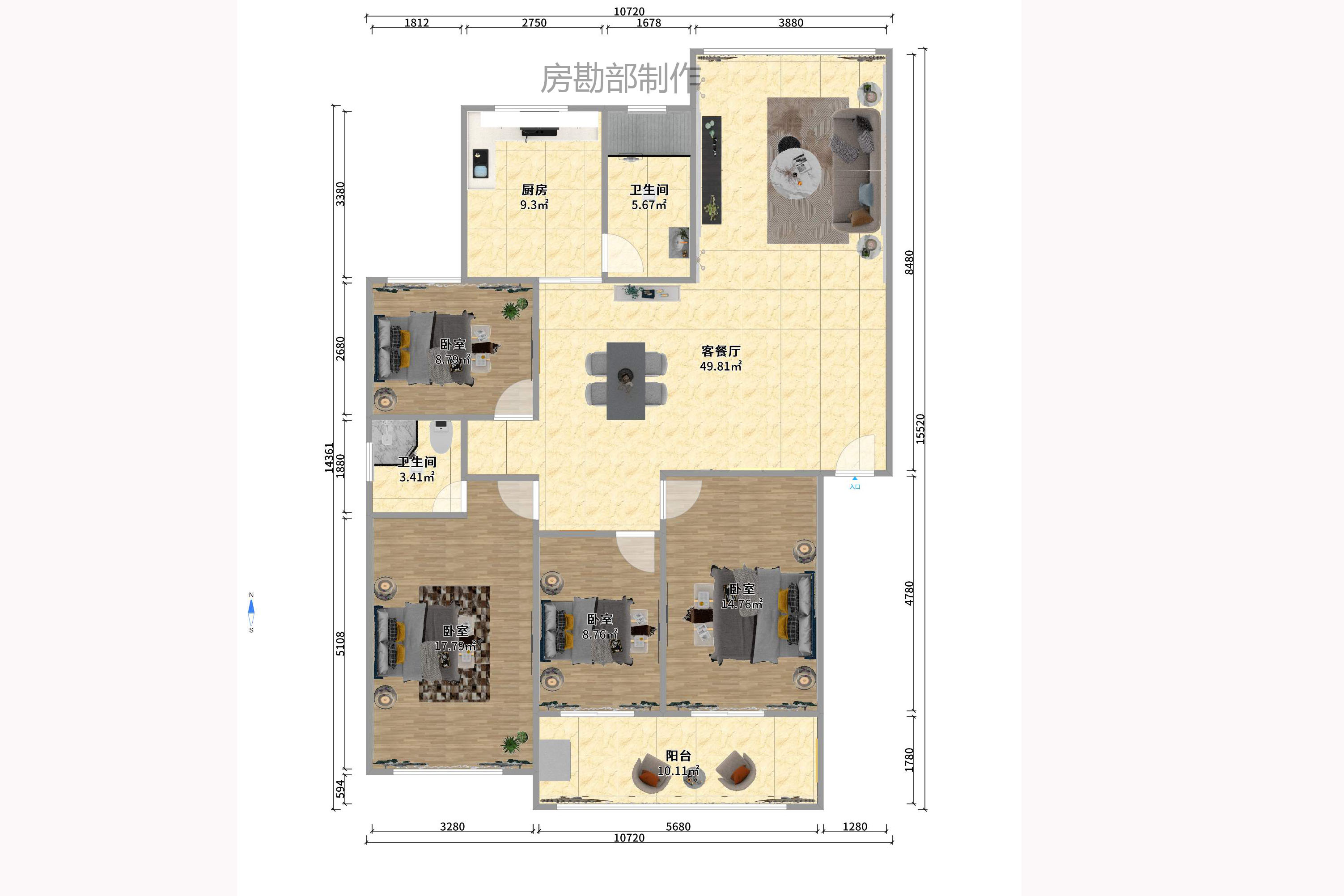 安全厅宿舍阳光小区(湘湖渔场阳光小区) 安全厅宿舍阳光小区(湘湖渔场阳光小区)室内图2