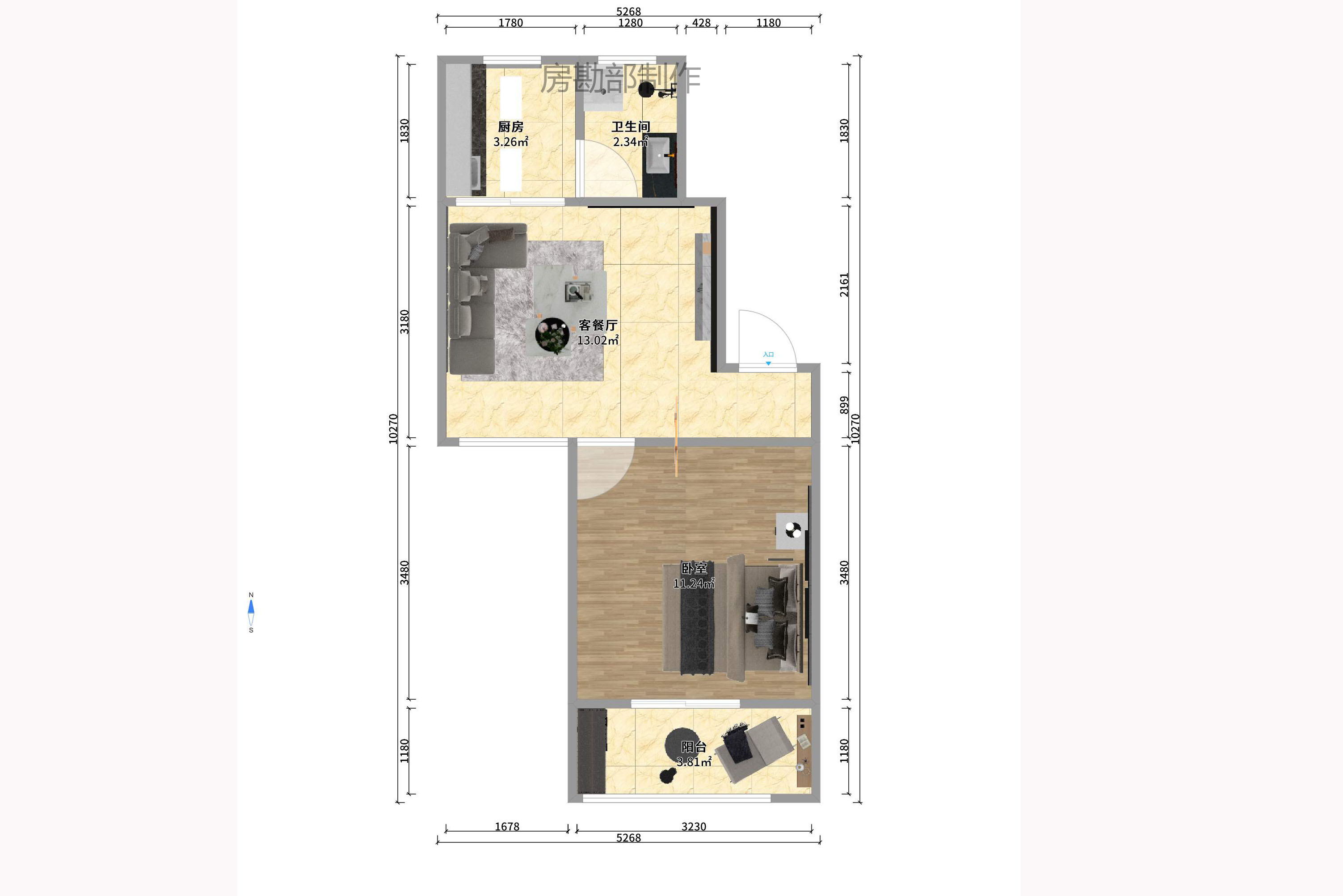港务局宿舍(鸿图公寓) 1室1厅1卫 1600.0元/月 港务局宿舍(鸿图公寓) 1室1厅1卫 1600.0元/月户型图