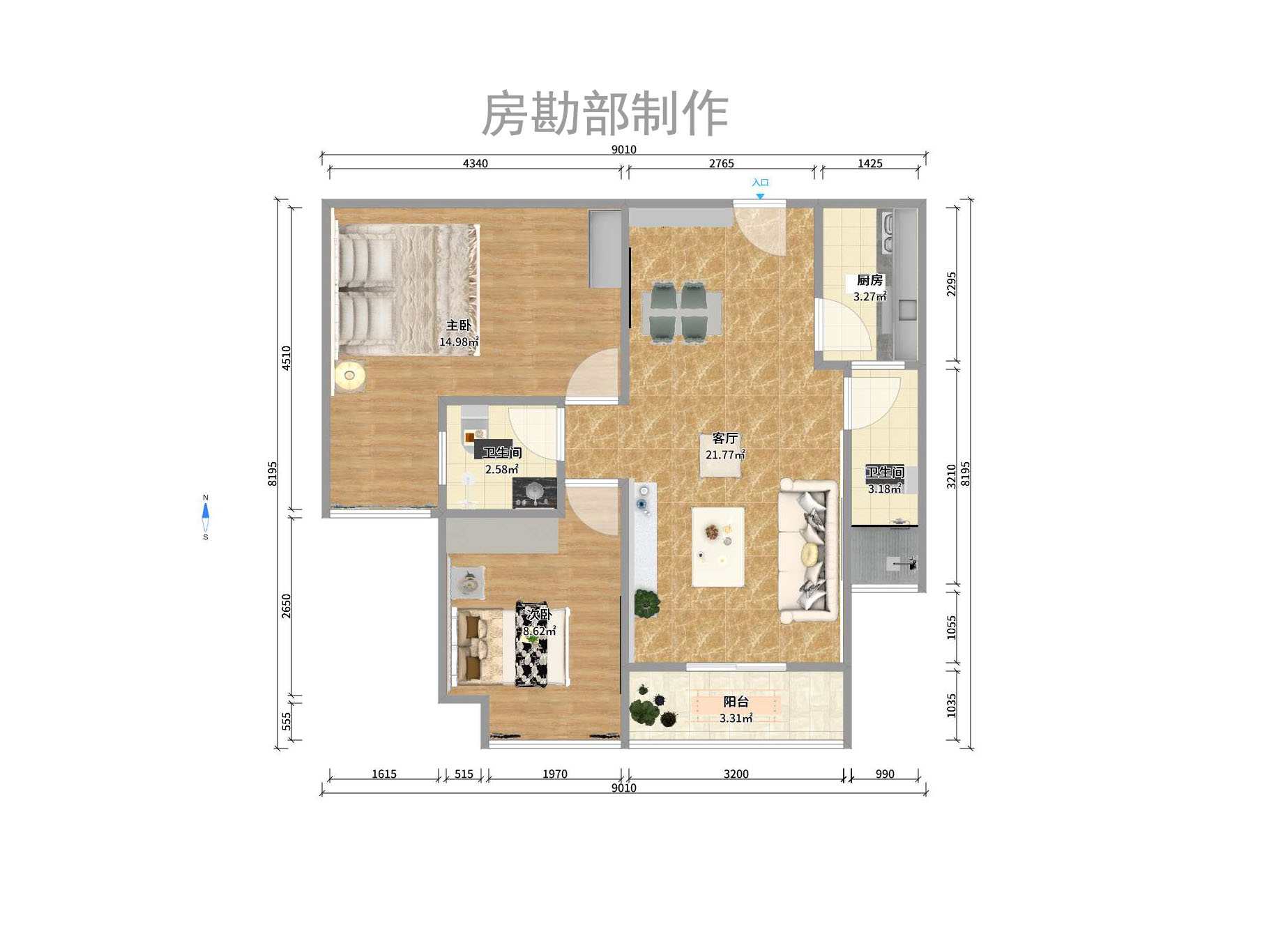 极目楚天室内图2