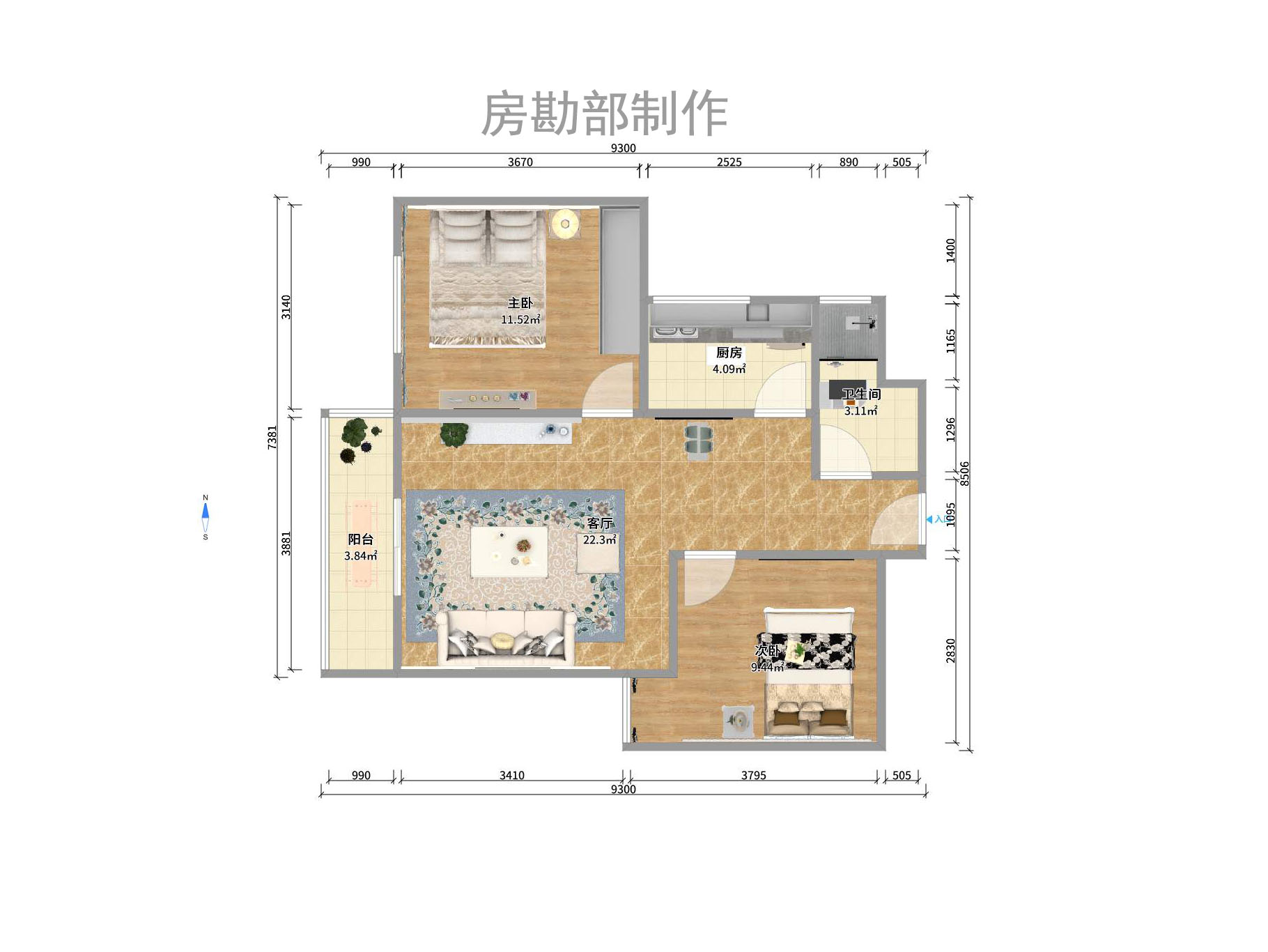 爱琴海岸室内图2
