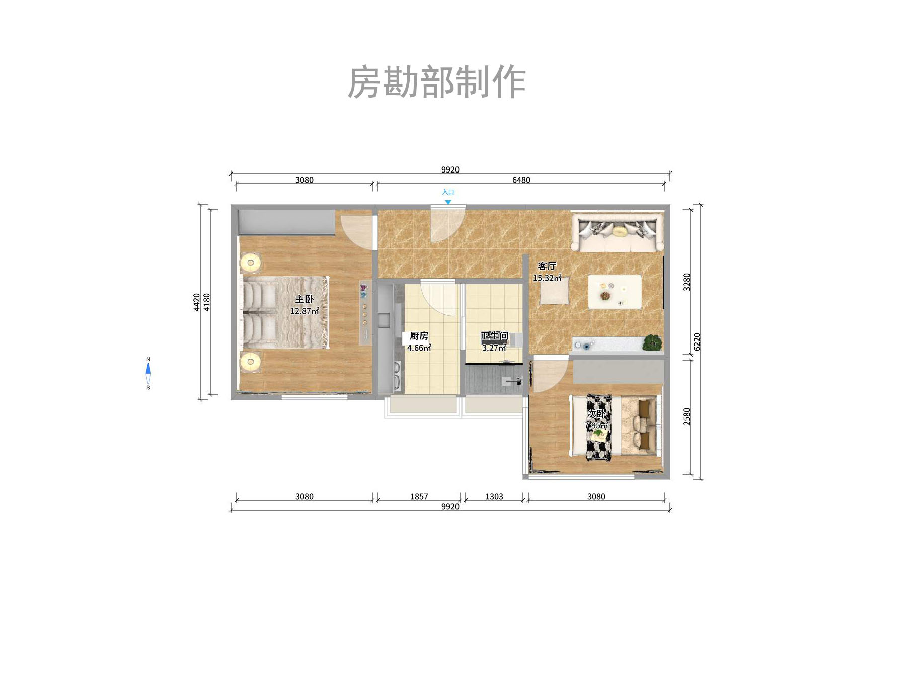留芳嶺社區(qū)室內(nèi)圖2