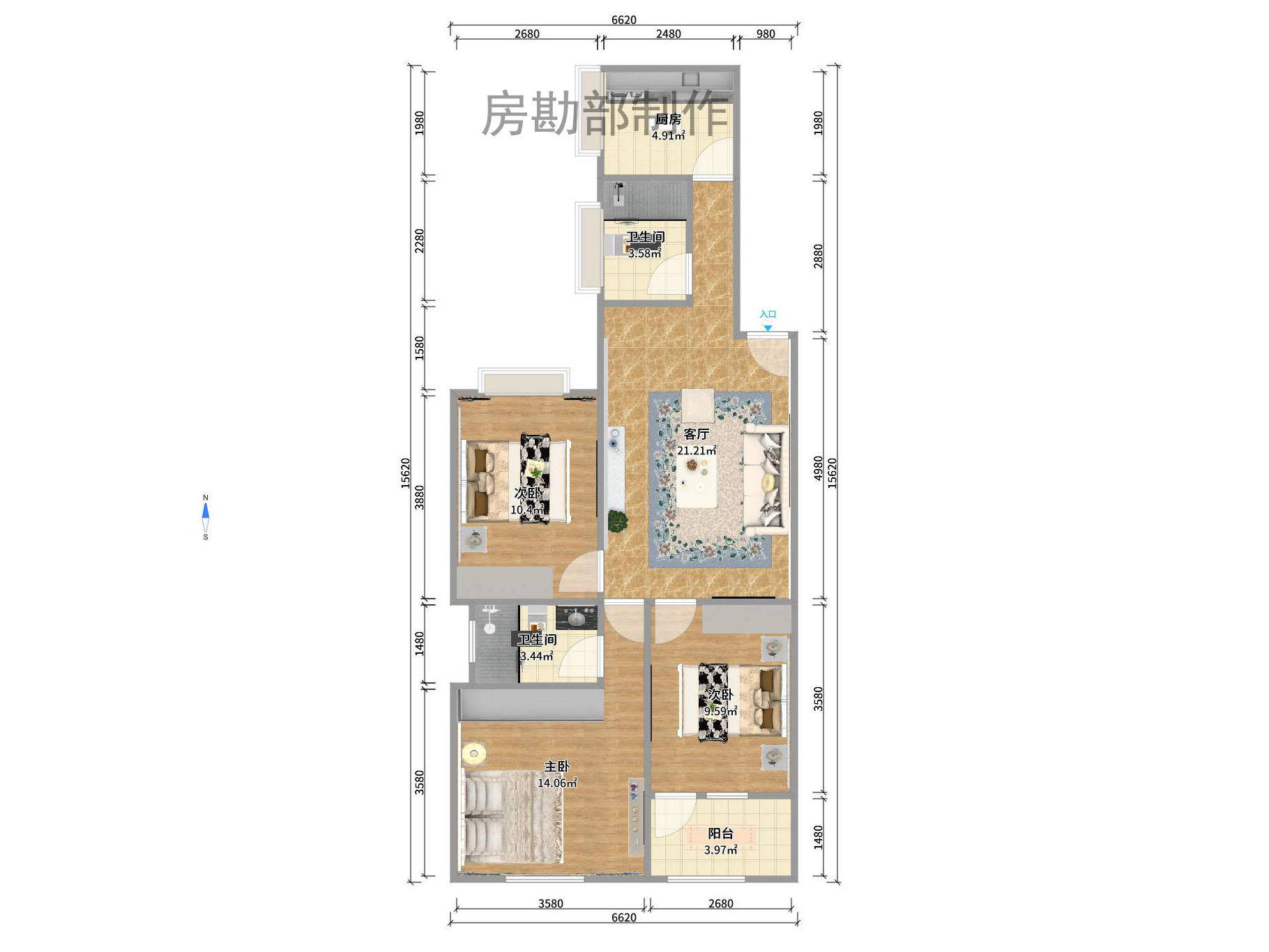 华侨公寓(九家湾) 华侨公寓(九家湾)室内图2