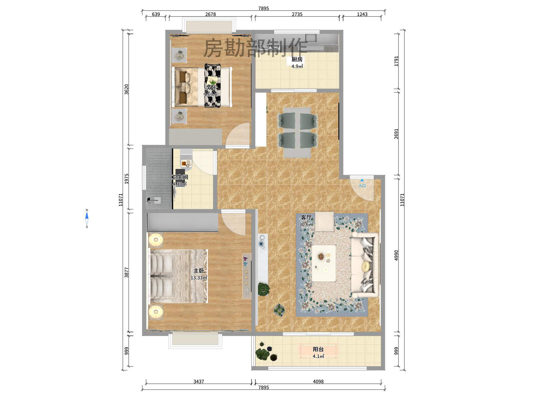恒盛佳苑 恒盛佳苑室内图2