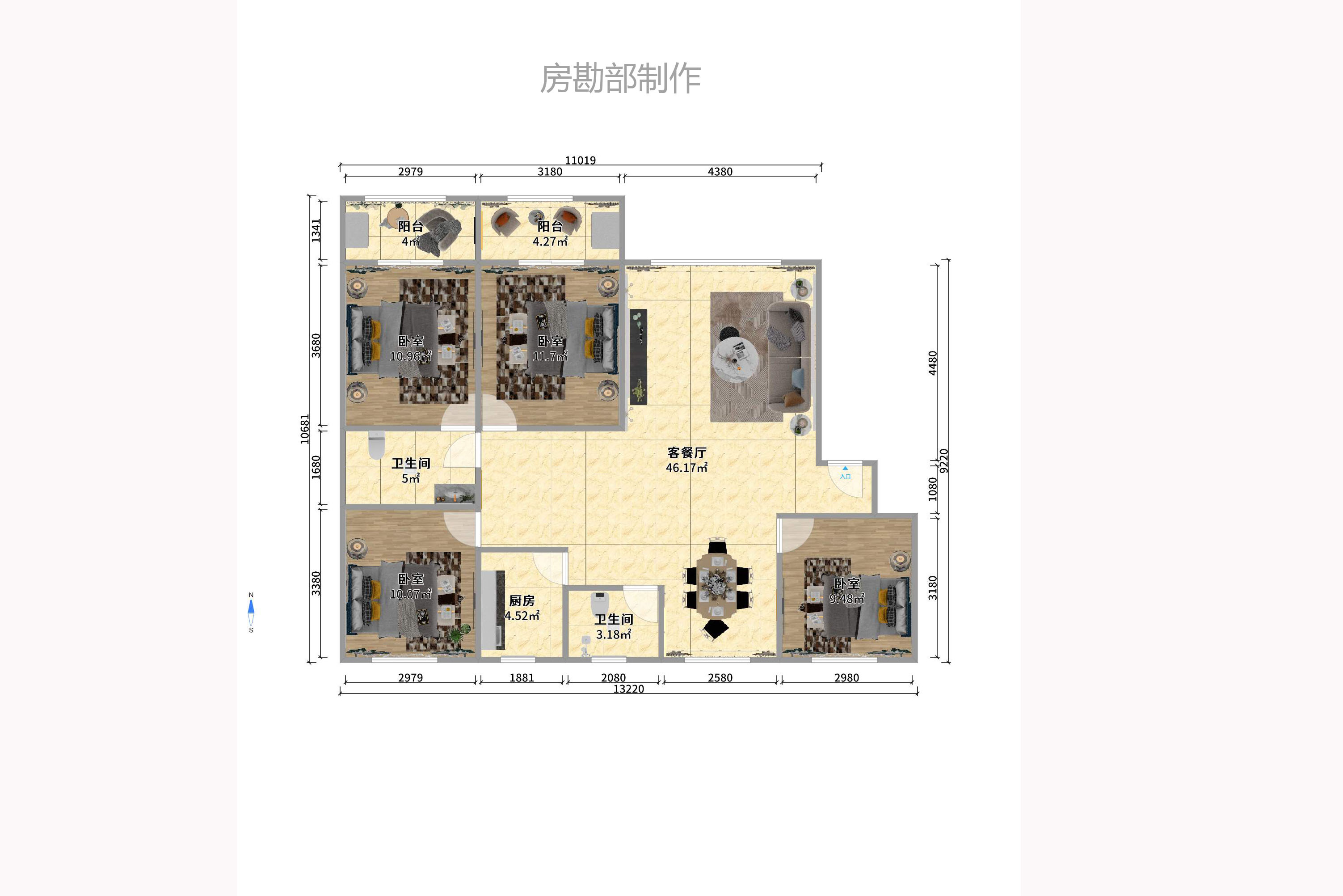 和平小區(qū)（遠(yuǎn)大二路499號(hào)）室內(nèi)圖2