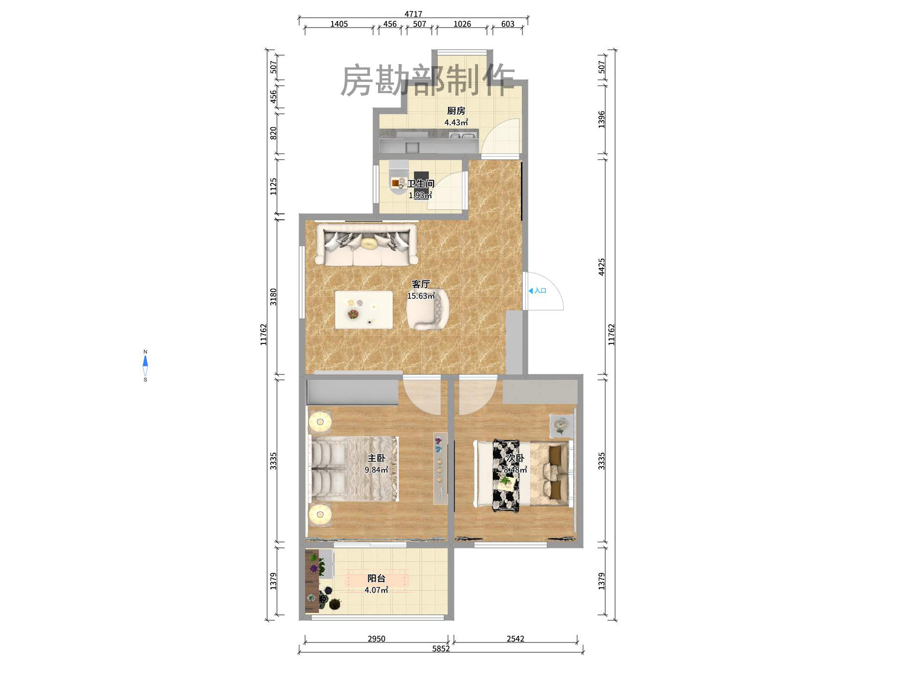 中南家园 中南家园室内图2