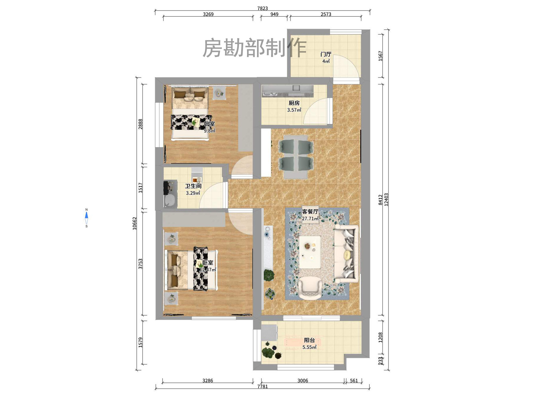 晟通城室内图2
