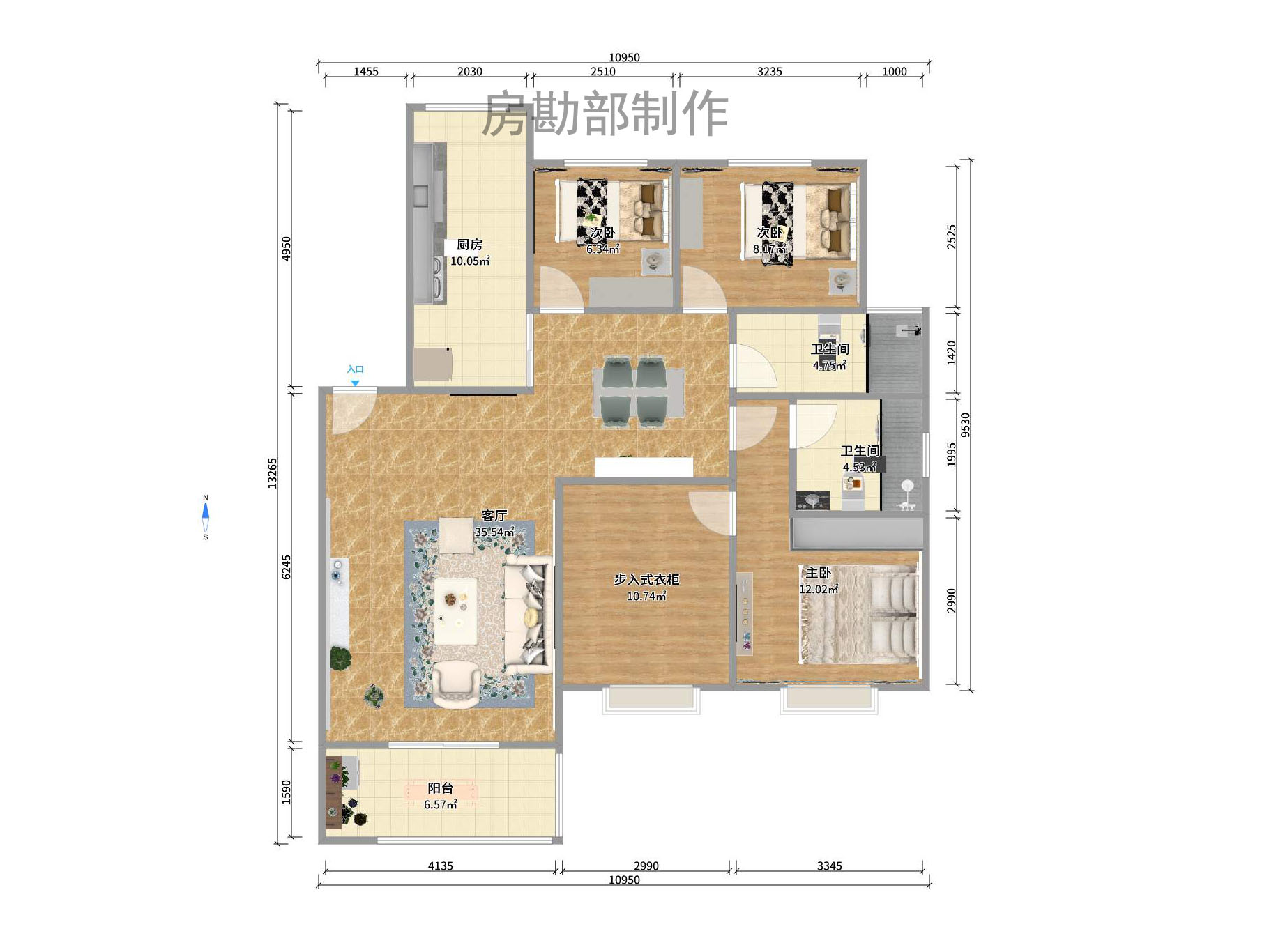 金帆江滨玫瑰园 金帆江滨玫瑰园室内图2