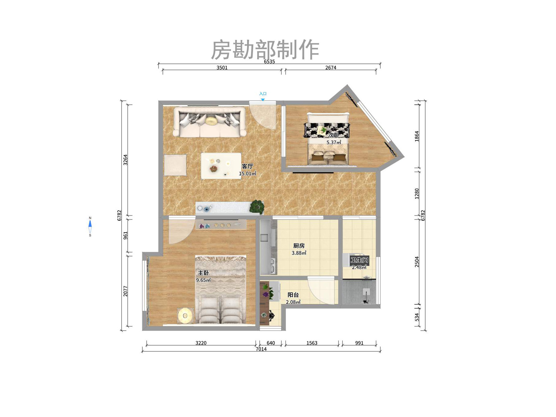 萬象美域室內(nèi)圖2