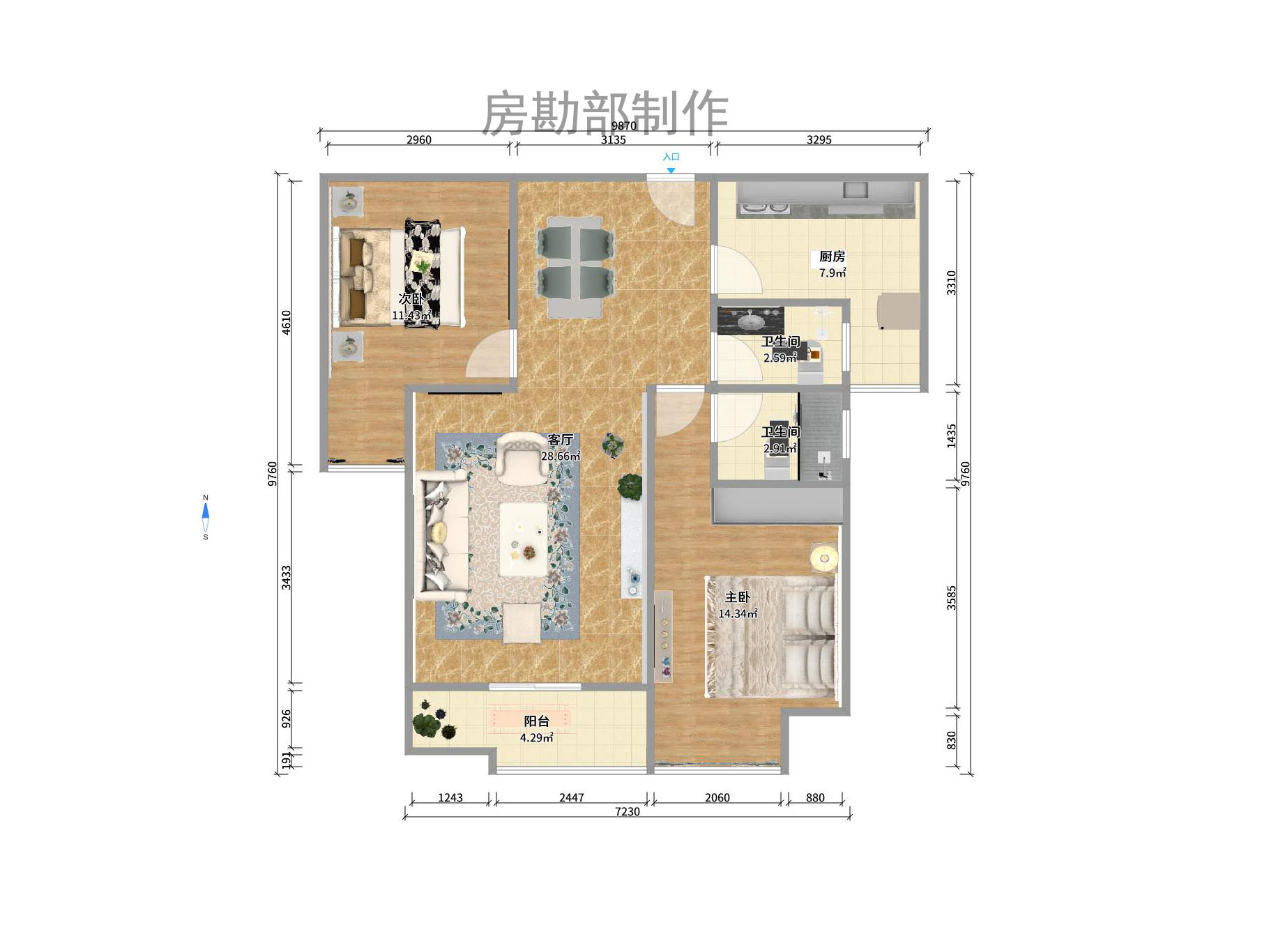 海拔東方室內(nèi)圖2