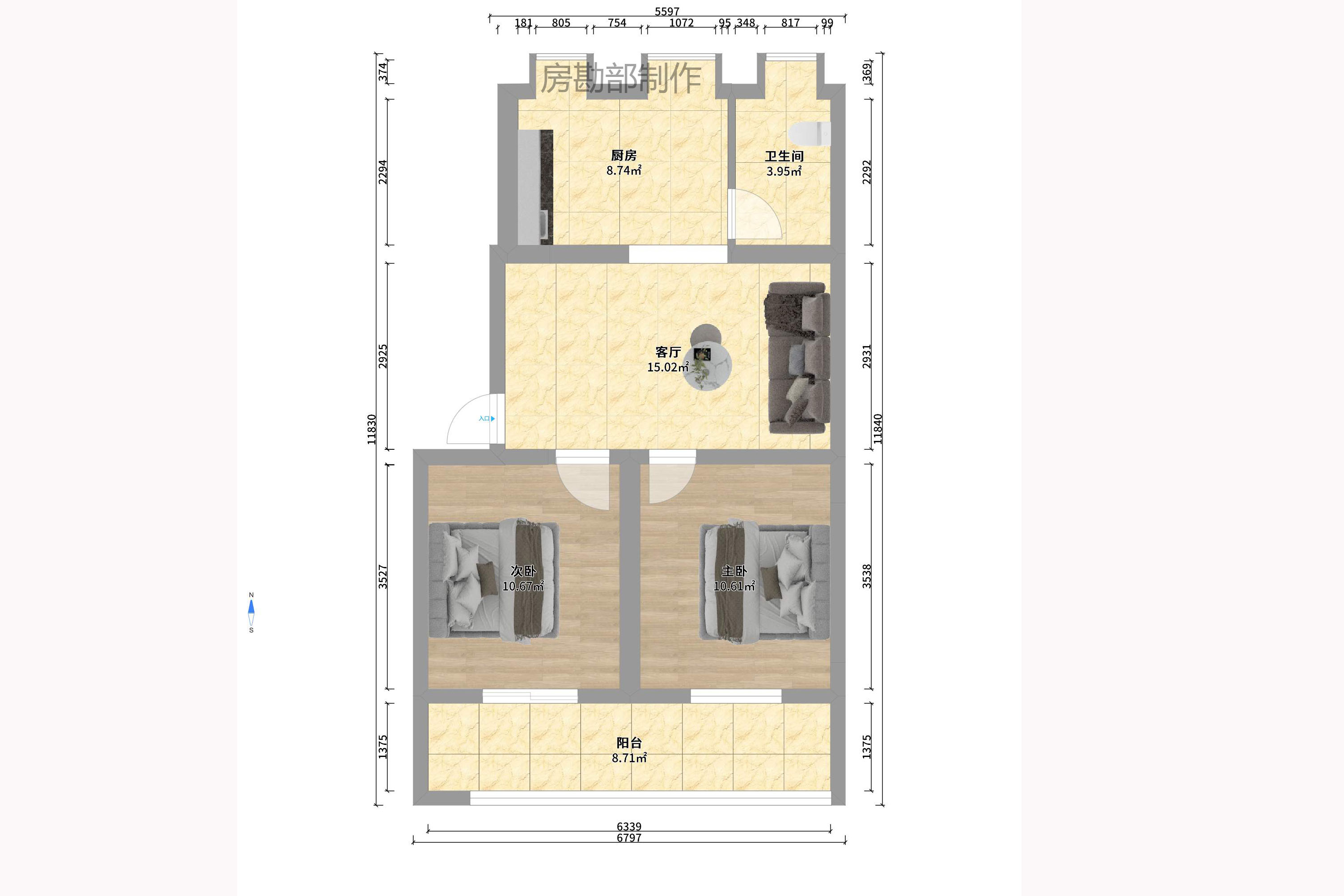 长沙市邮政宿舍(古汉邮局宿舍) 长沙市邮政宿舍(古汉邮局宿舍)室内图2