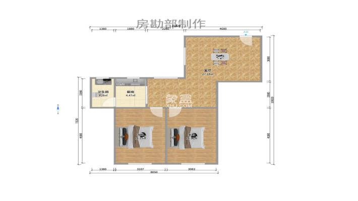省粮食局宿舍北院 省粮食局宿舍北院室内图2