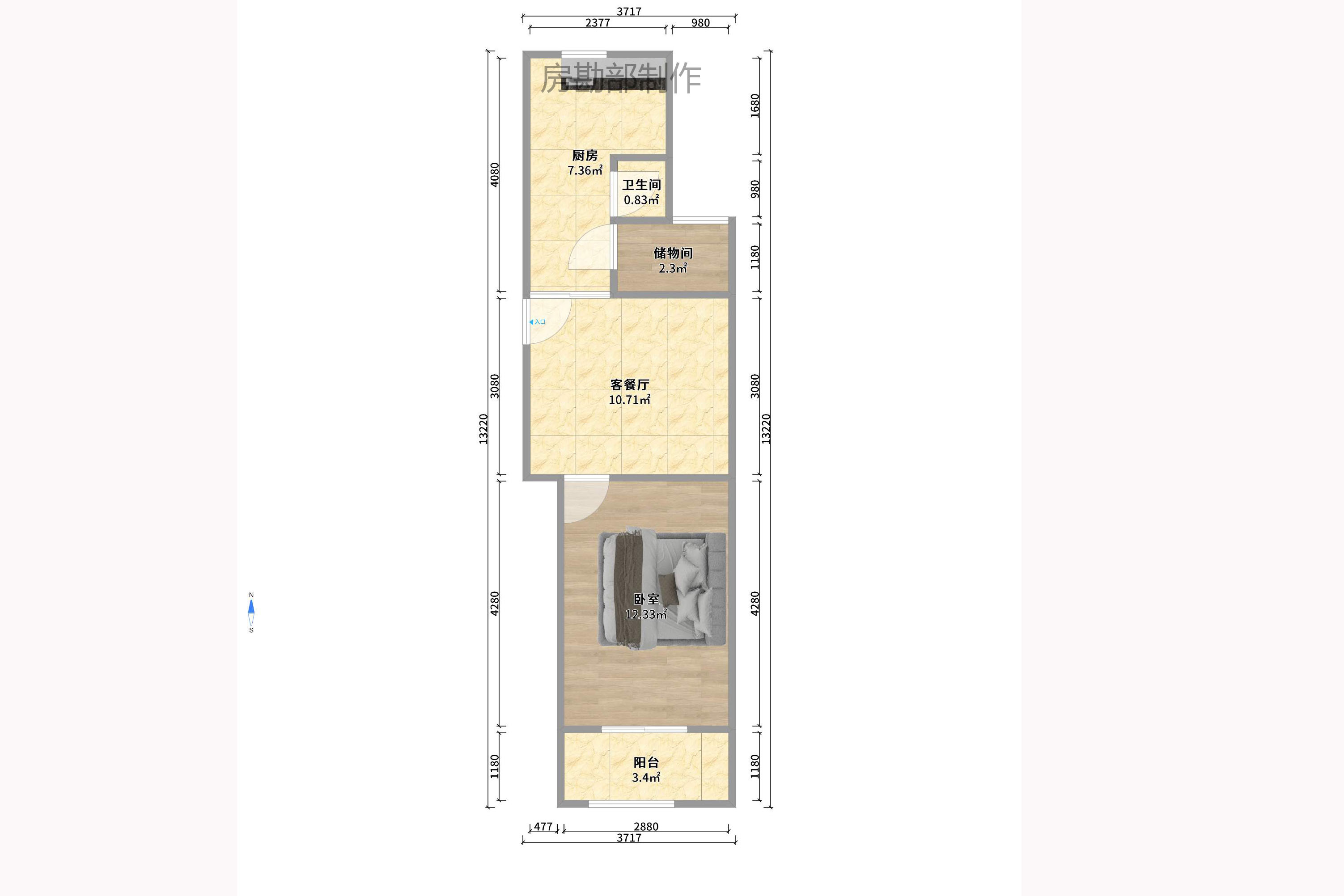 长勘小区室内图2