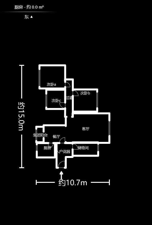 盛腾学林西岸 4室2厅1厨2卫 113.80万户型图