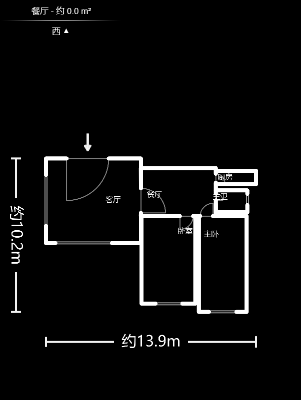 红树湾 3室2厅1卫 49.8万 红树湾 3室2厅1卫 49.8万户型图
