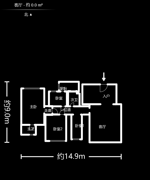 金色华庭  4室2厅2卫   159.00万户型图