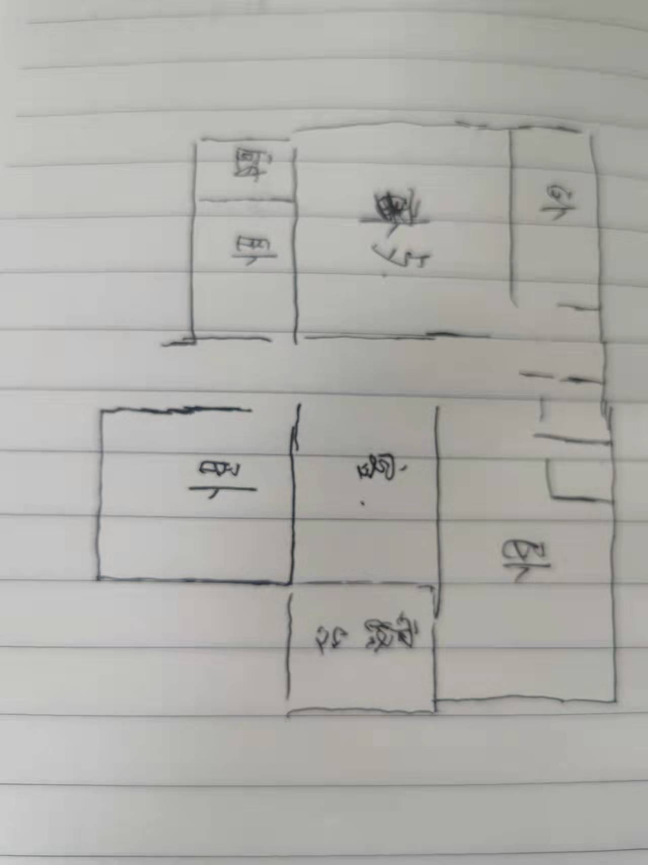 中欧房产 3室2厅1卫 1500.0元/月 中欧房产 3室2厅1卫 1500.0元/月户型图