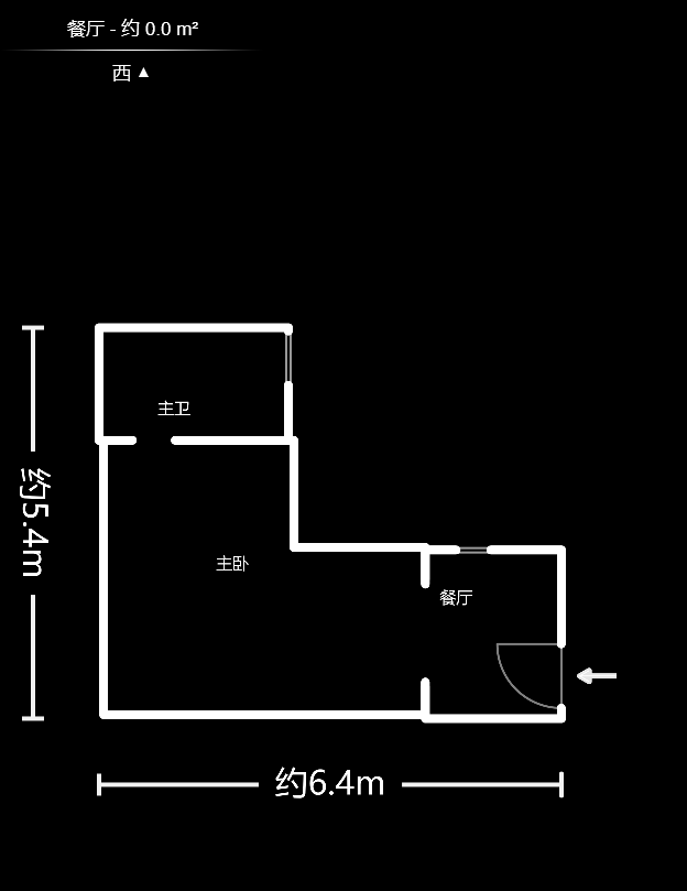 锦璨家园  1室1厅1卫   15.60万户型图