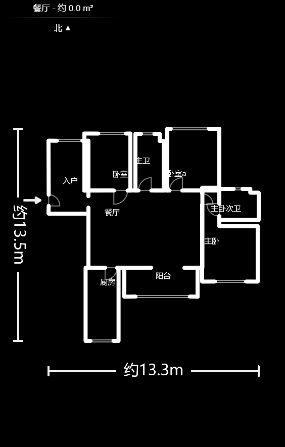 盛地春天里  3室2廳1衛(wèi)    97.99萬(wàn)戶型圖
