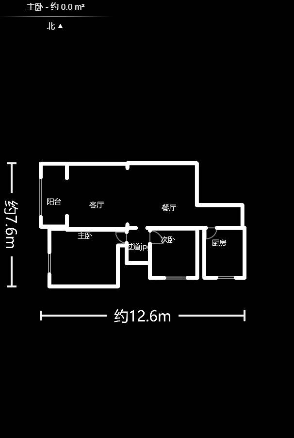 盛大泽西城（盛大.西城天下）  2室2厅1卫   82.00万户型图