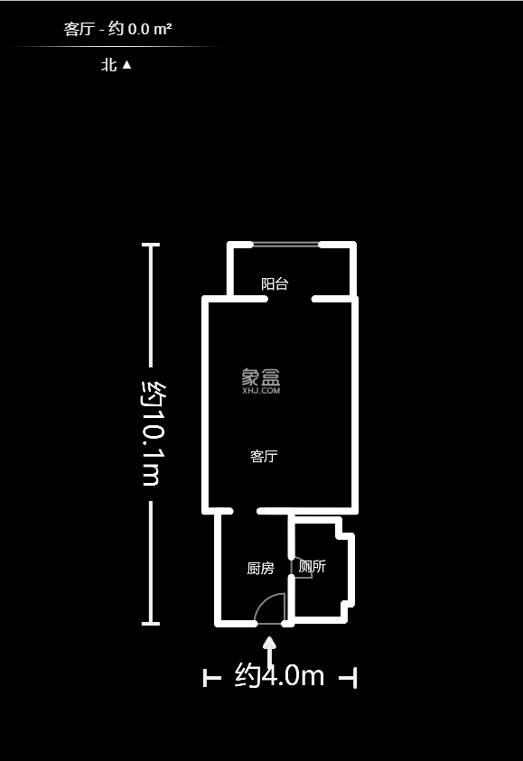 美林銀谷  1室1廳1衛(wèi)   50.00萬