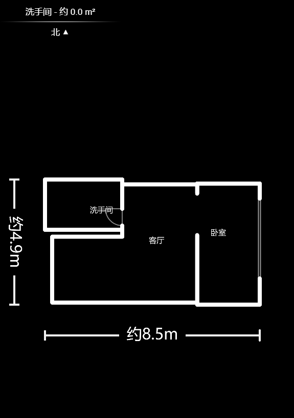 时代公馆  1室1厅1卫    39.79万户型图