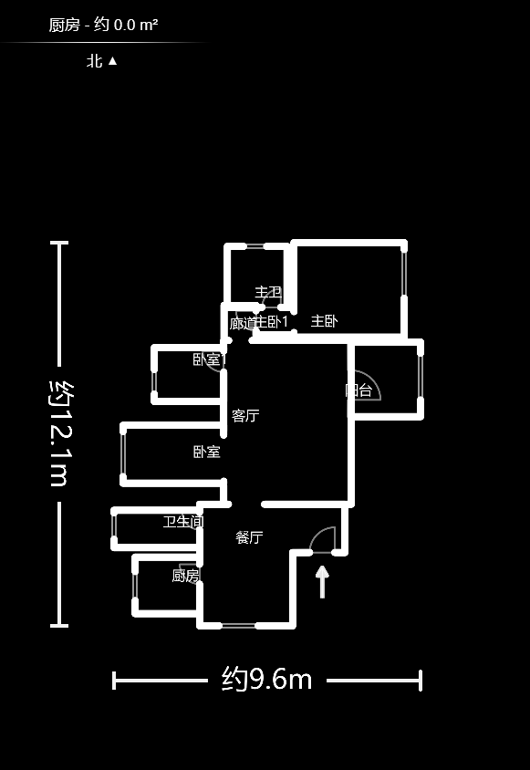 云栖谷 4室2厅1卫 100.0万 云栖谷 4室2厅1卫 100.0万户型图