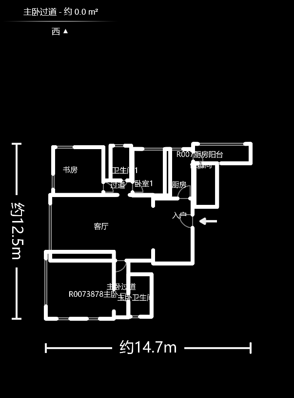 金色屋顶  4室2厅1卫    310.0万户型图