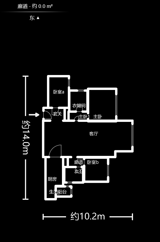 佳兆业云顶梅溪湖（佳兆业梅溪荟）  3室2厅2卫    182.0万户型图