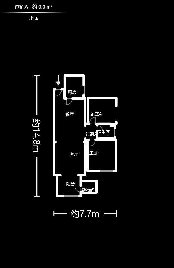 钰龙天下二期（钰龙佳园） 2室2厅 242.00万户型图