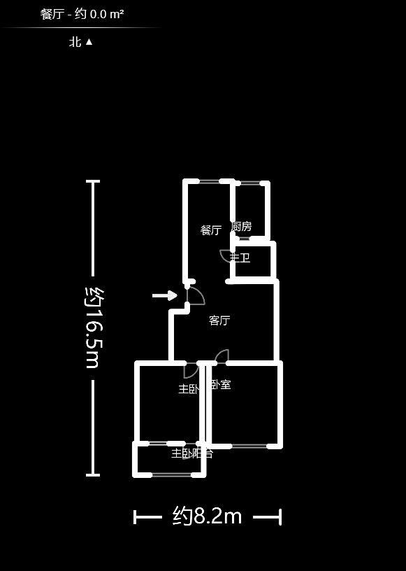 中南汽车世界  2室2厅1卫   45.00万户型图