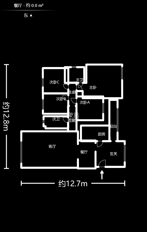 幸福洋房  4室2廳2衛(wèi)   119.80萬
