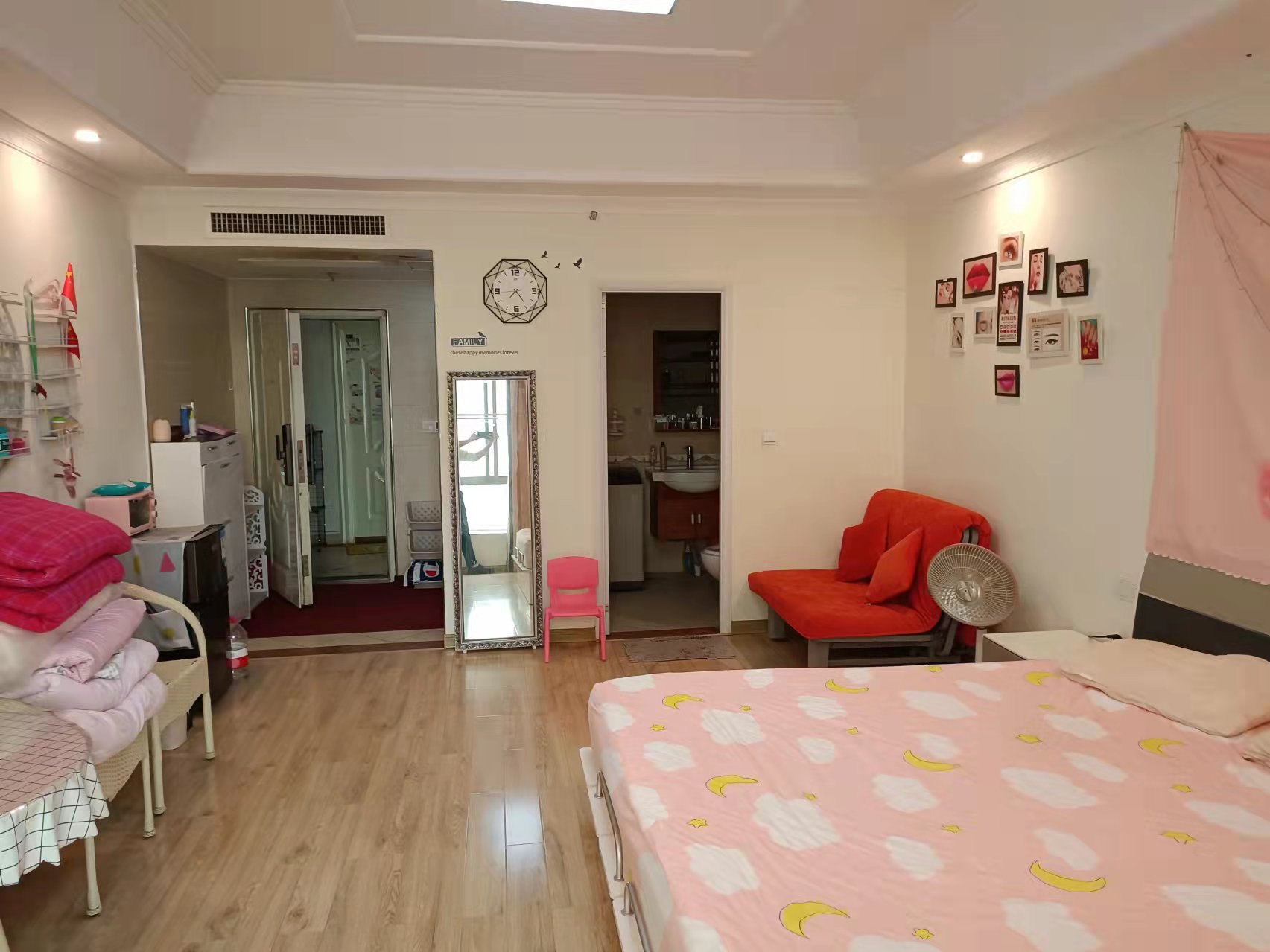 世纪阳光大厦公寓楼 1室1厅1卫 1400.0元/月 世纪阳光大厦公寓楼 1室1厅1卫 1400.0元/月户型图