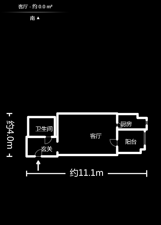 和隆花半里  1室1厅1卫    1600.0元/月 和隆花半里  1室1厅1卫    1600.0元/月户型图