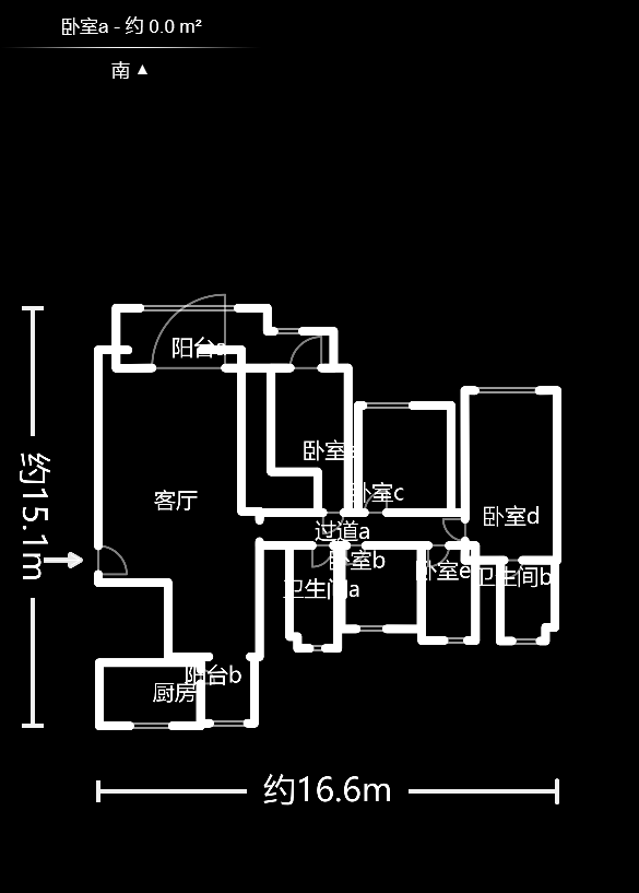 和美星城  5室2廳2衛(wèi)    125.0萬戶型圖