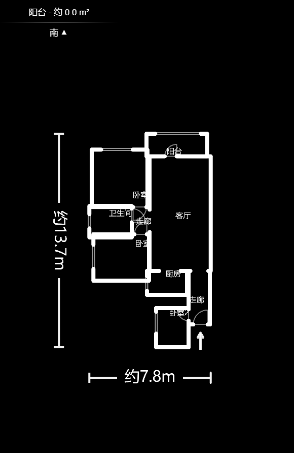 高林仕家 3室2厅1卫 58.8万 高林仕家 3室2厅1卫 58.8万户型图
