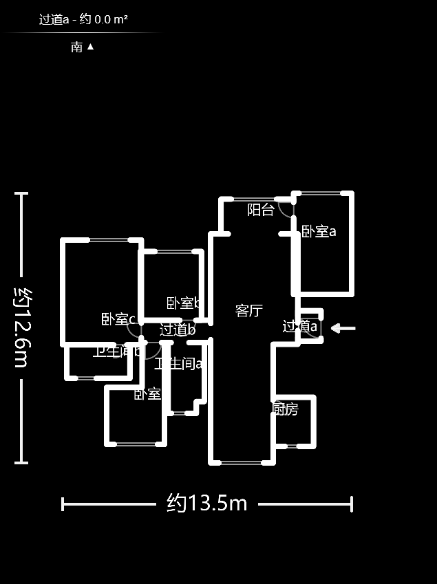五礦紫湖香醍  4室2廳2衛(wèi)    128.0萬戶型圖