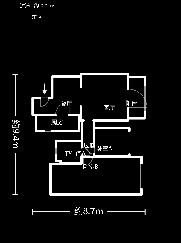 奥林匹克花园贡院一期  3室2厅1卫   78.00万户型图