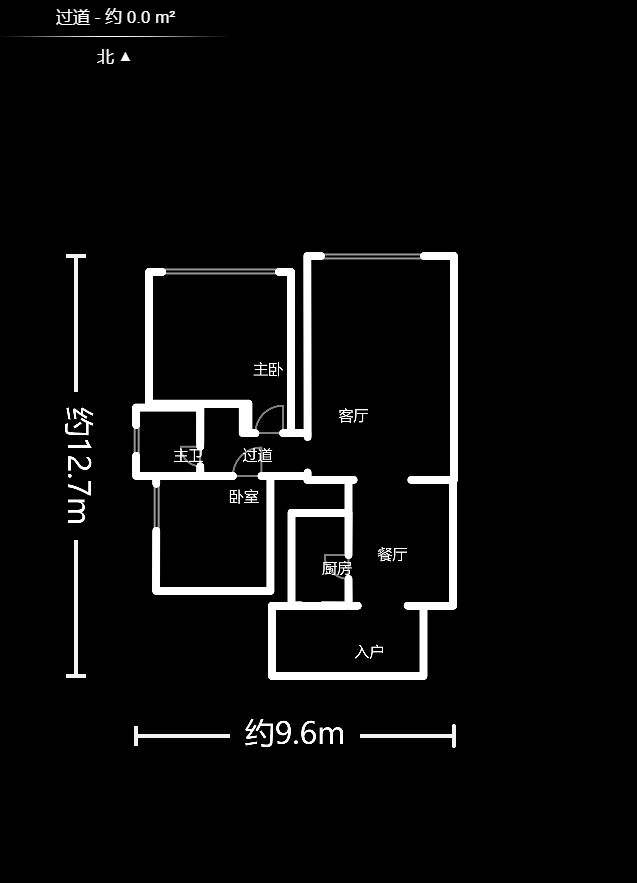 丰源国际  2室2厅1卫    69.96万户型图