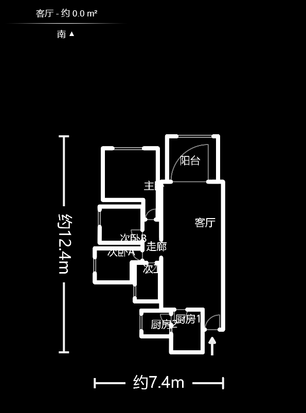 碧桂园威尼斯城  3室2厅2卫   78.10万户型图