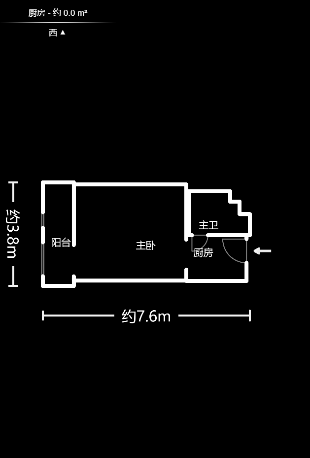鑫远微中心  1室1厅1卫    31.2万户型图