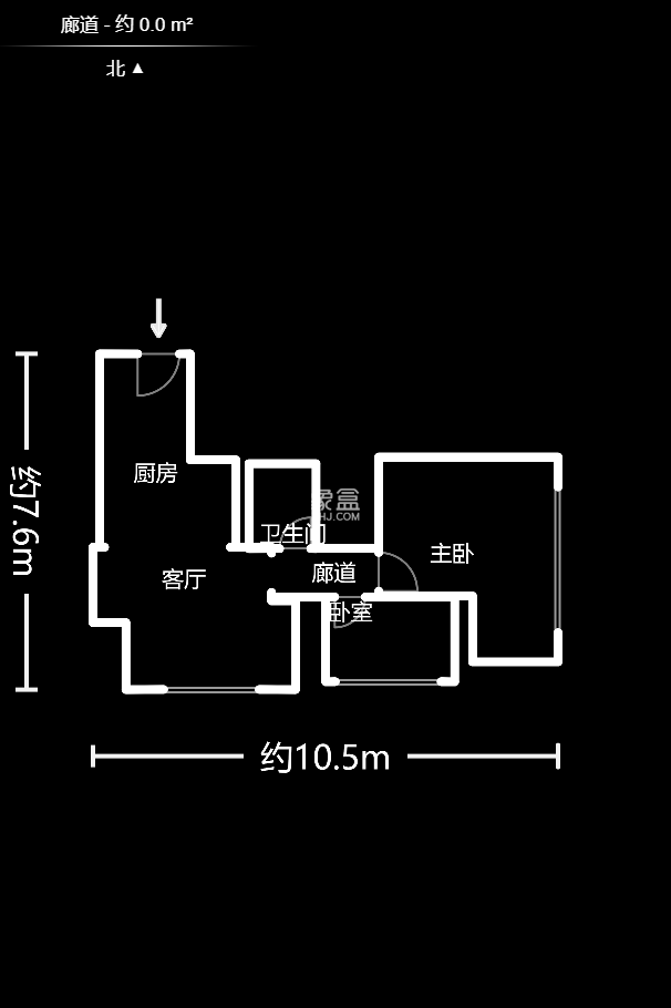 奧克斯濱仕花園（奧克斯洋湖廣場/奧克斯中心）  2室2廳1衛(wèi)   65.00萬