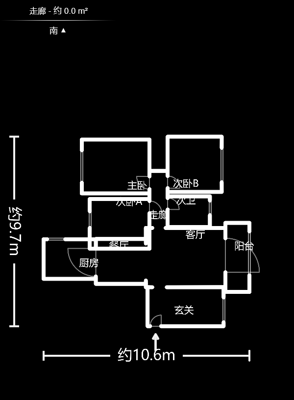 筑梦佳园  4室2厅1卫   73.80万户型图