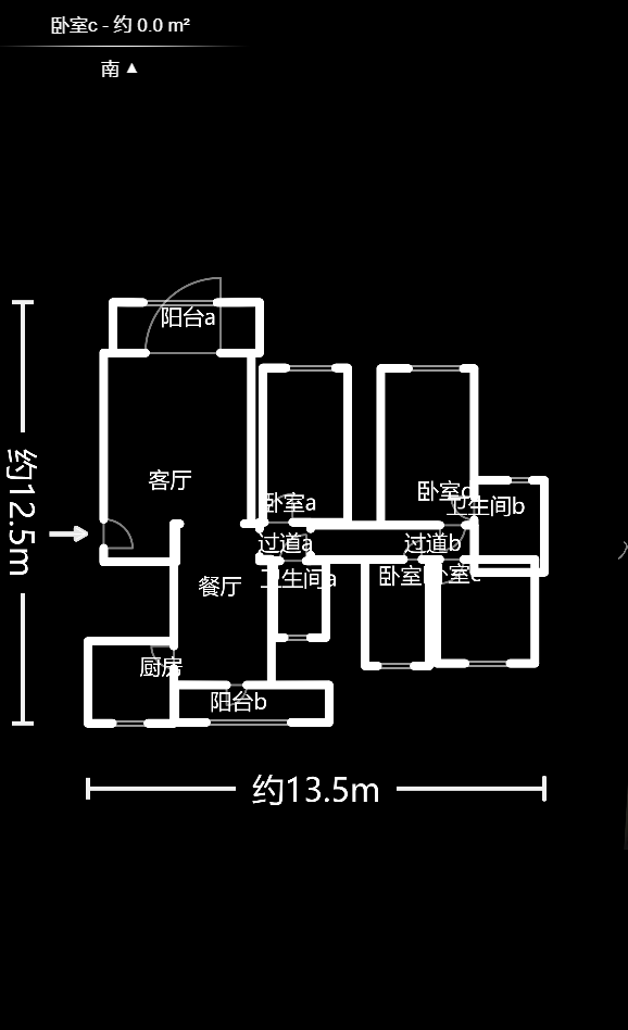 宏聚地中海  4室2廳2衛(wèi)    142.0萬(wàn)戶型圖