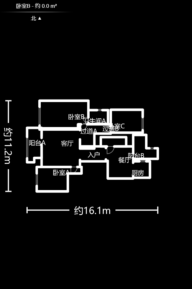 美洲故事  4室2厅2卫   213.00万户型图