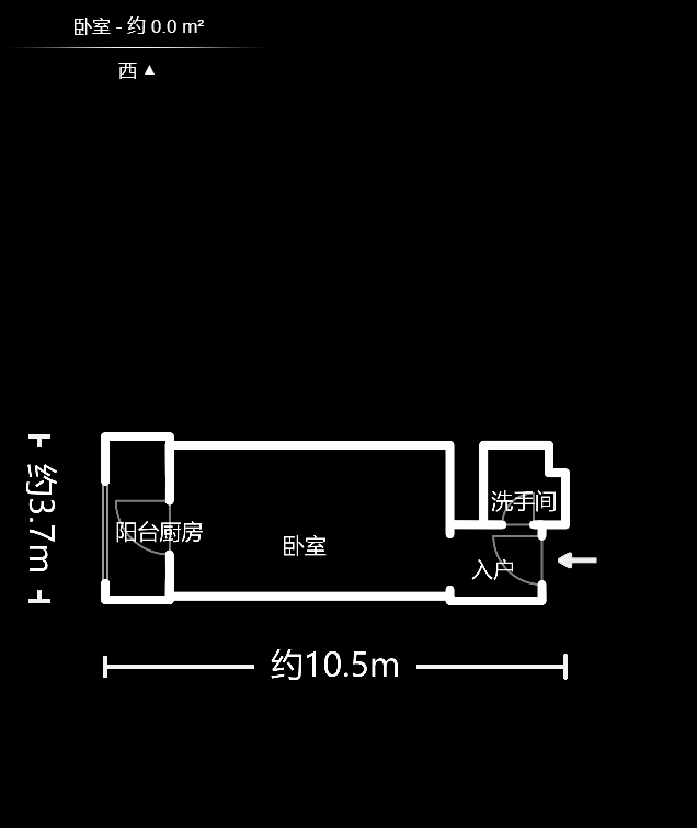 东塘瑞府  1室1厅1卫    31.0万户型图