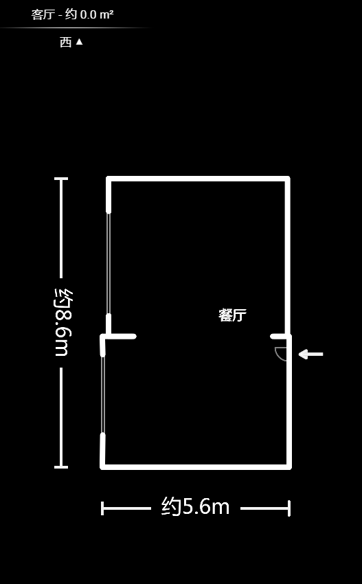 公园道  1室1厅1卫   75.00万户型图