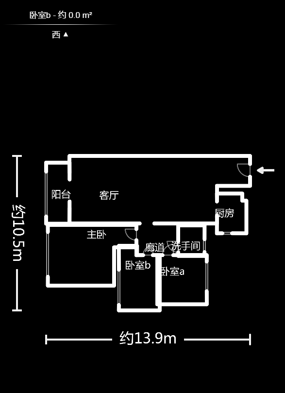 卓越浅水湾  3室2厅2卫    125.0万户型图
