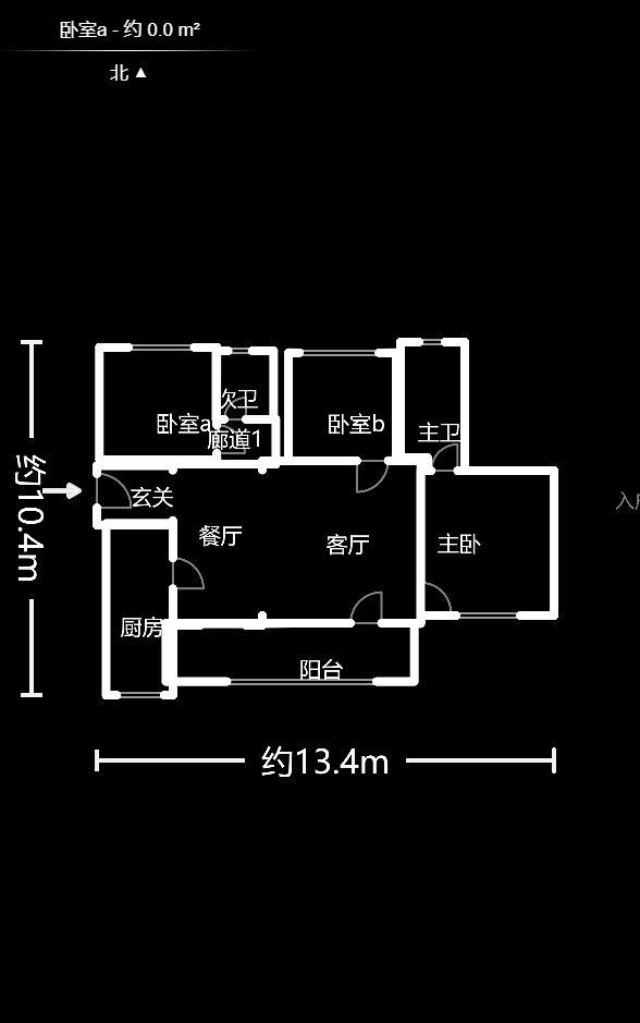 梅溪湖合能璞丽  3室2厅2卫    248.0万户型图