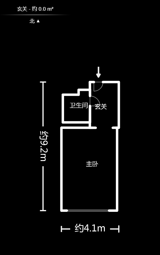 钰龙天下二期（钰龙佳园）  1室1厅1卫    35.8万户型图