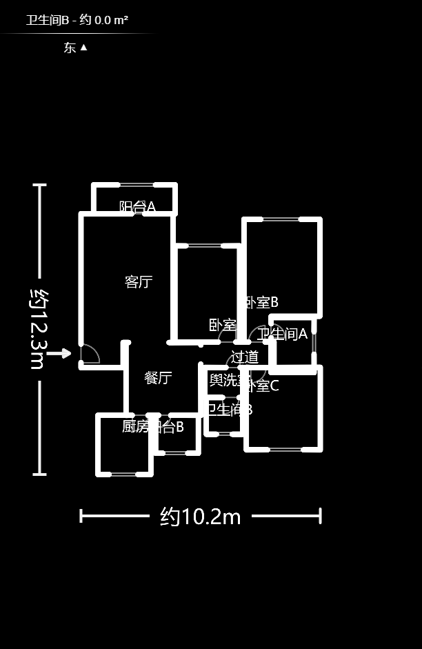 满庭芳小区  3室2厅2卫    108.0万 满庭芳小区  3室2厅2卫    108.0万户型图